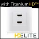 Prise murale double HDMI 1.4 
