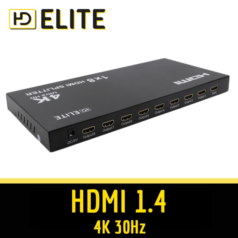 Splitter HDMI 8 ports PRO 3D 1.4