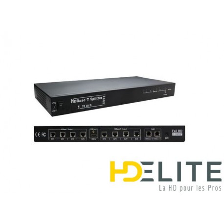 Splitter HDMI 1x8 over HDbase-T Splitter HDMI 1x8 over HDbase-T