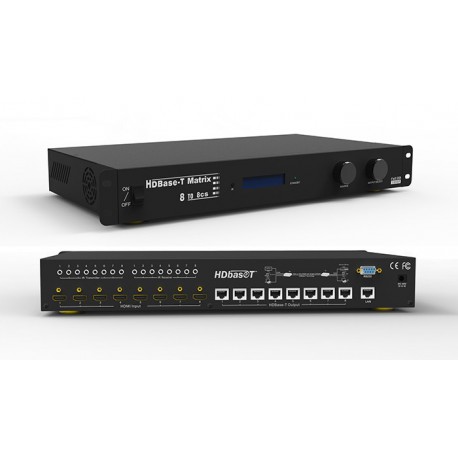 Matrice HDMI 8X8 over HDbase-T Matrice HDMI 8X8 over HDbase-T