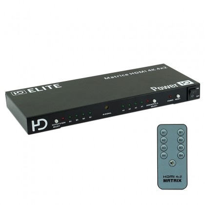 Matrice HDMI 1.4 PowerHD 4x2 - 4K30Hz