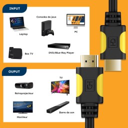 Appareils compatibles câble HDMI ClassicHD HDElite 1.4 - 2M